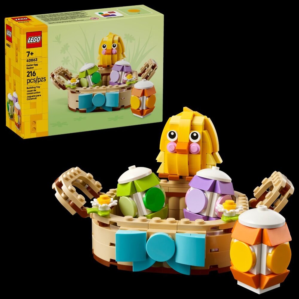 Lego 40863 Easter Egg Basket NIB New Sealed 216 pcs in Hand - Picture 9 of 15